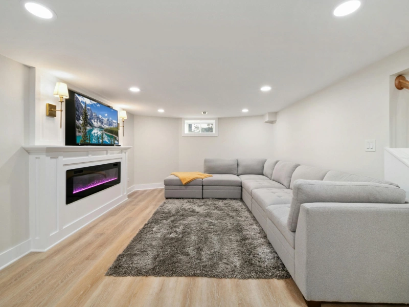how to finish a basement 1